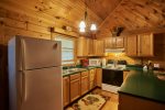 Fully equipped kitchen with everything you need for cooking and dining